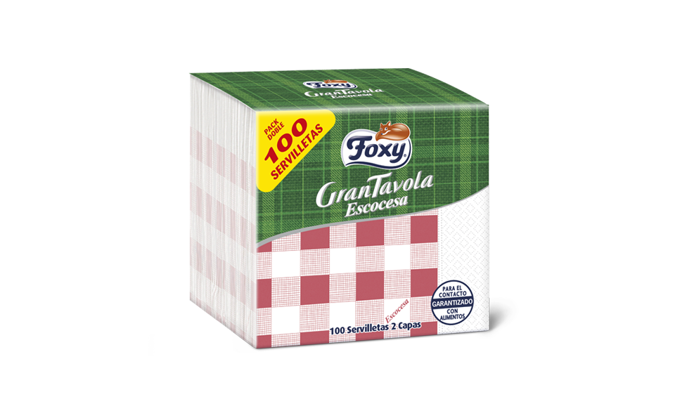 Foxy GranTavola Escocesa Foxy GranTavola Escocesa