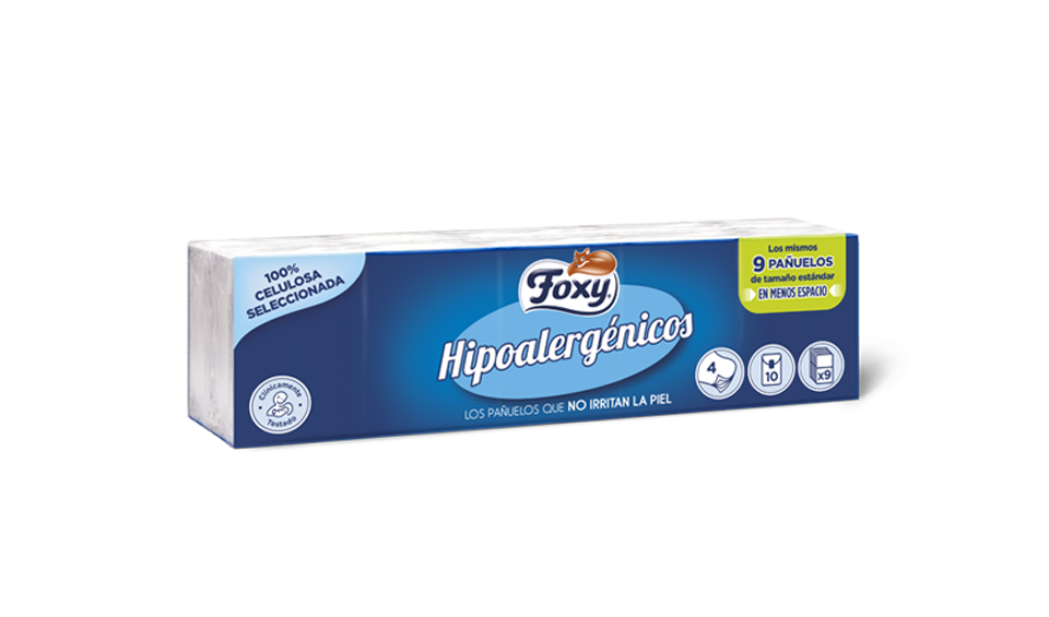 Foxy Hipoalergénicos Foxy Hipoalergénicos Pañuelos