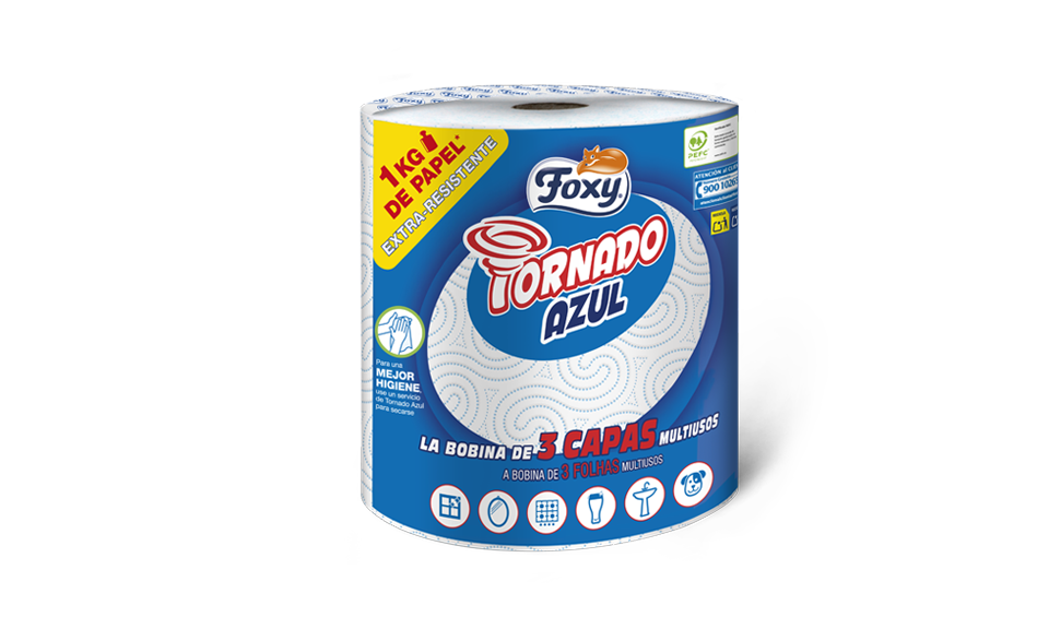 Foxy Tornado Azul Foxy Tornado Azul