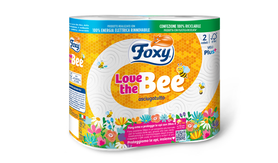 Foxy Love the Bee